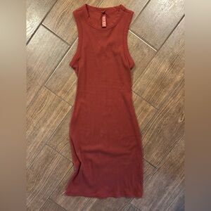 SKIMS Cotton Ribbed Mini Dress